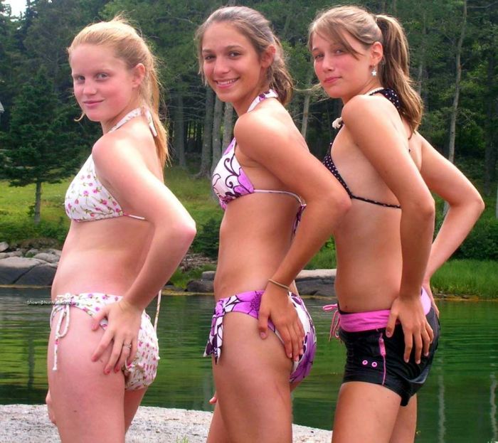 young teen bikini model